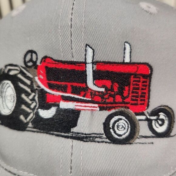 OTTO 2006  Truck & Tractor Pulls International Strapback Hat Cap Gray Farmer - Picture 3 of 10